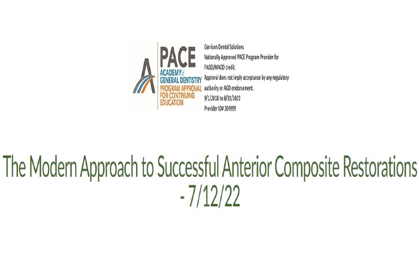 Modern Approach to Successful Anterior Composite Restorations